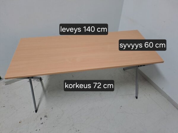 taittojalkainen kirjoituspöytä luentosaliin tai kokoushuoneeseen - Image 6